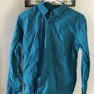 A kids size 18 Ariat long sleeve button down